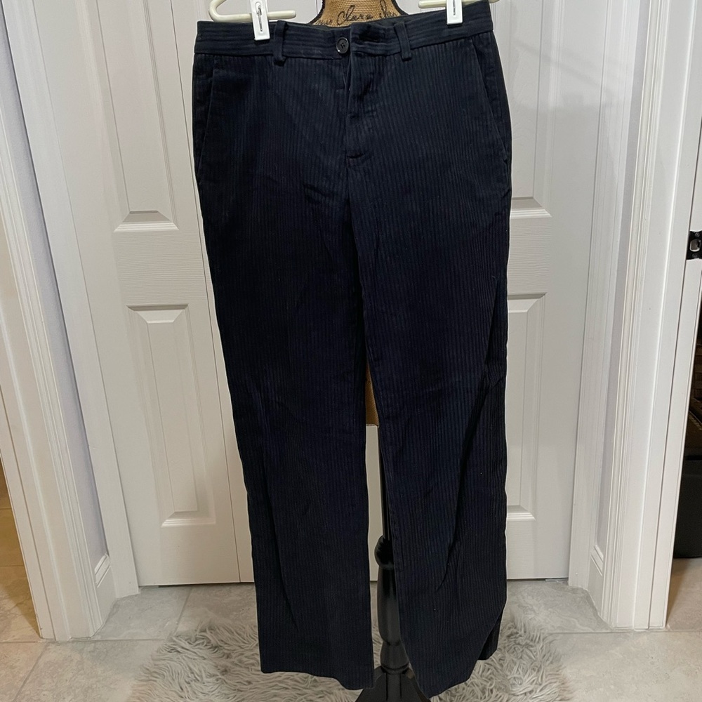 A/X Armani Exchange Black Corduroy Pants